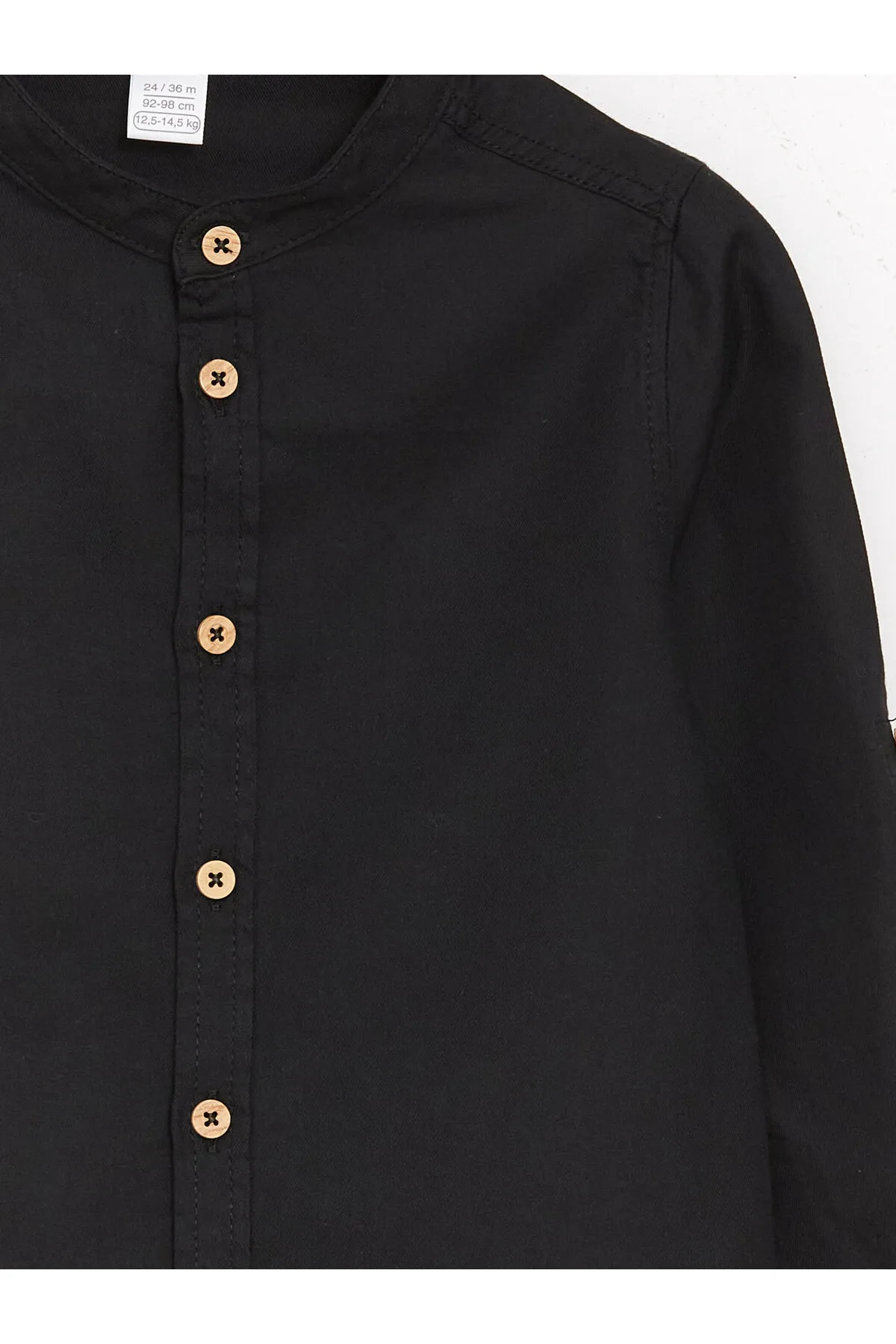 LC Waikiki  Langarm-Basic-Hemd für Babys mit Kragen