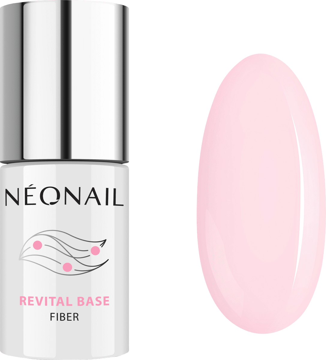 UV Unterlack Revital Base Fiber Rosy Blush, 7,2 ml