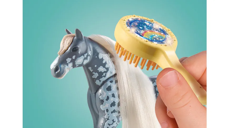 PLAYMOBIL 71353 - Horses of Waterfall - Amelia & Whisper mit Pferdebox