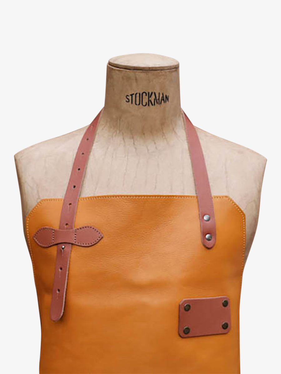 LeTablier en Cuir - Safran