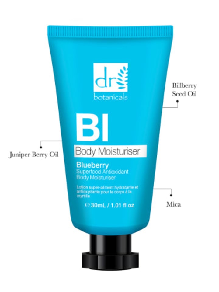 Dr Botanicals Blaubeere Superfood Antioxidant Body Moisturiser 30ml günstig kaufen onesize