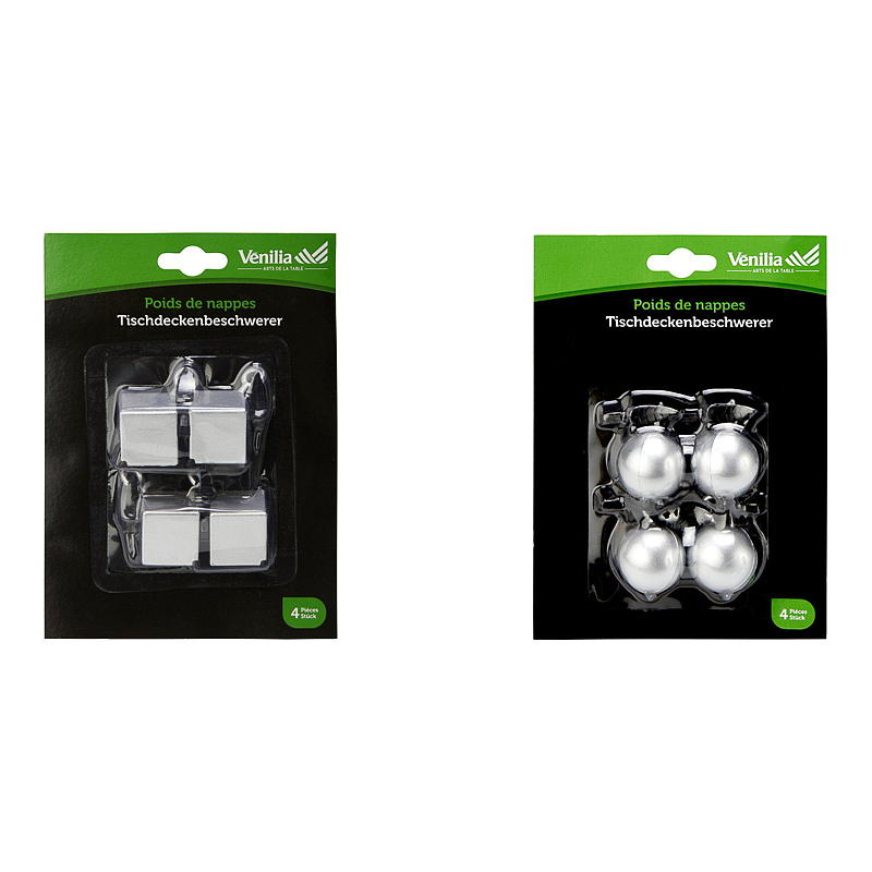 Home Dukvekt 4-pk Stål