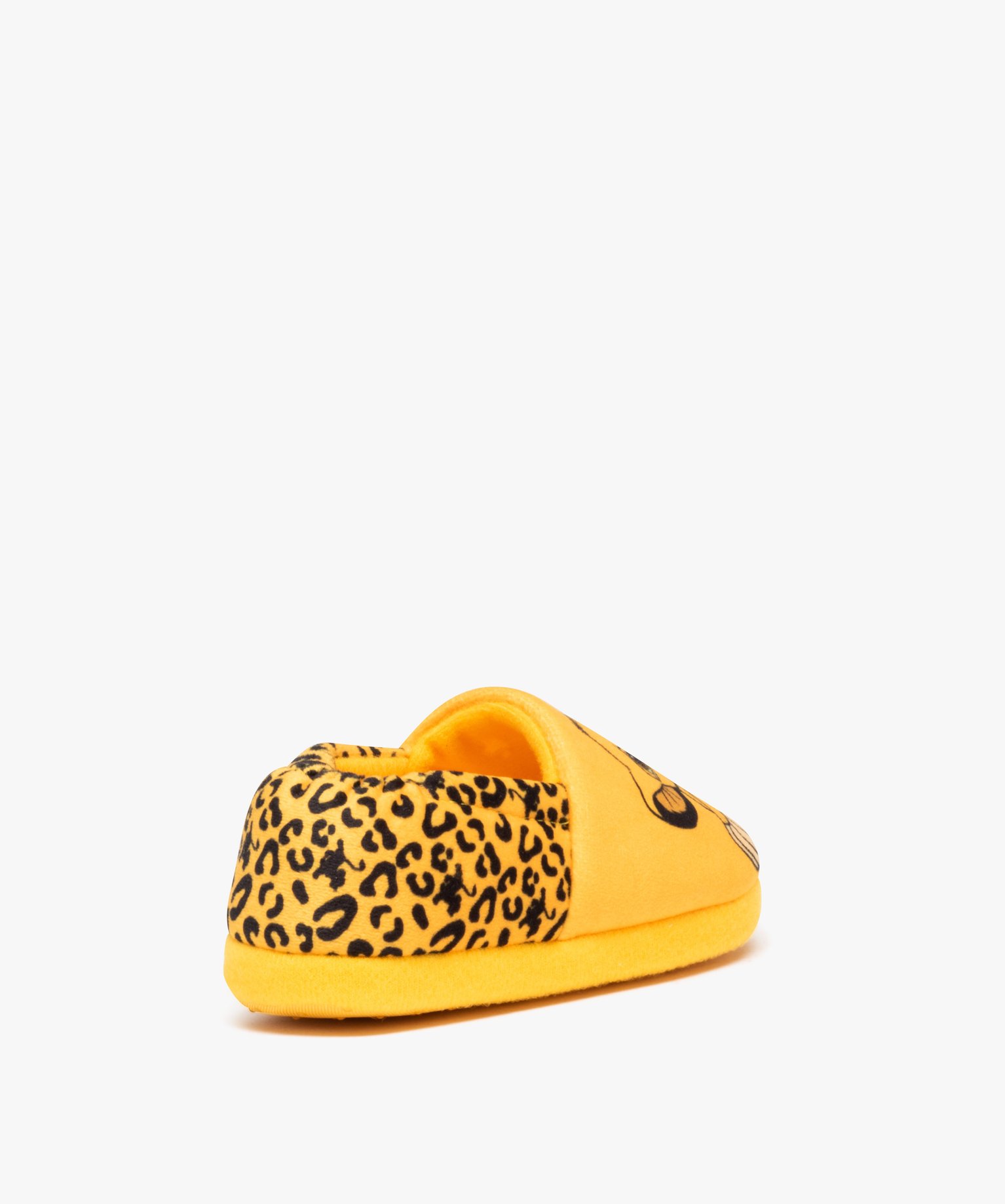 Chaussons Garçon en jersey imprimé Simba - Roi Lion jaune | GEMO