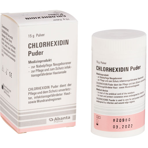 CHLORHEXIDIN Puder  15 g  Puder