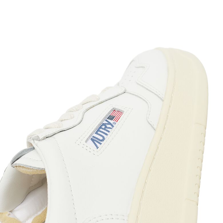 Autry Wmns Medalist Low leat/leat wht/lime yl
