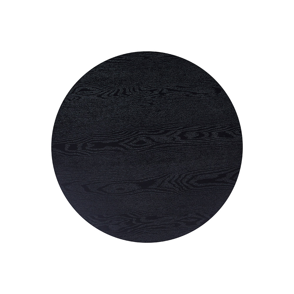 Home Deluxe HOME DELUXE Couchtisch Rund NOVARA -  Dark Oak