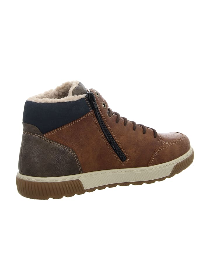 rieker Schnürstiefeletten in Braun günstig kaufen