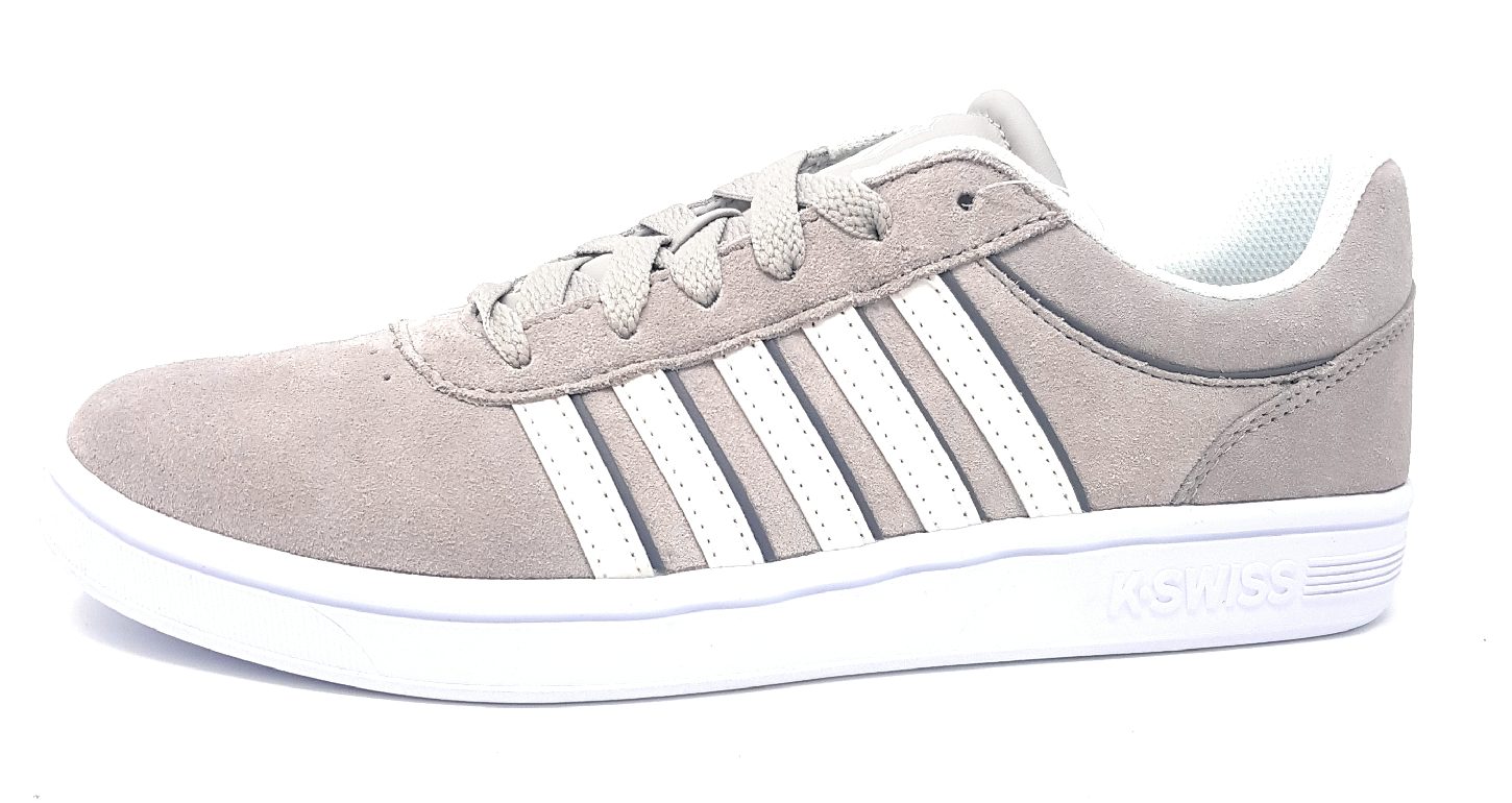 K-Swiss Court Cheswick 06595-293-M Grau dove/ blanc