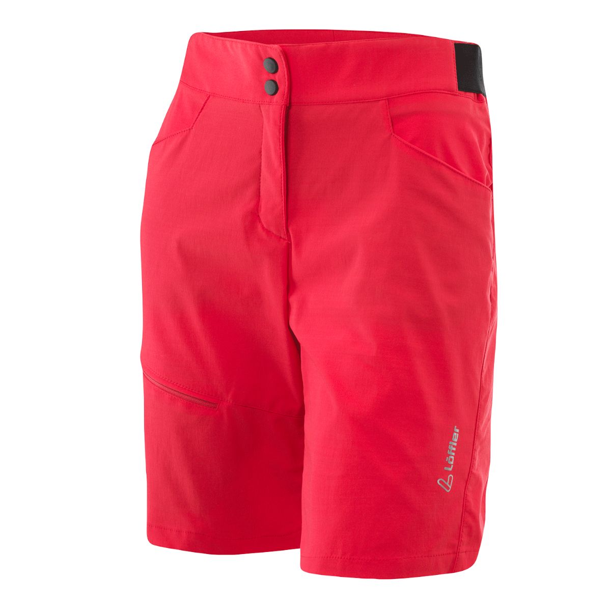 Loeffler Comfort E CSL rote Damen-Radhose