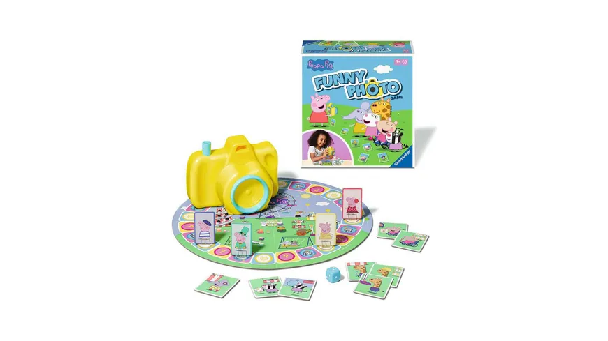 Ravensburger Spiel - Peppa Pig Funny Foto Game