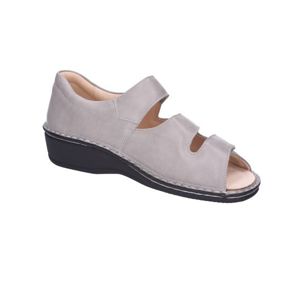FINN COMFORT Komfort Sandalen grau Prophylaxe-Sand