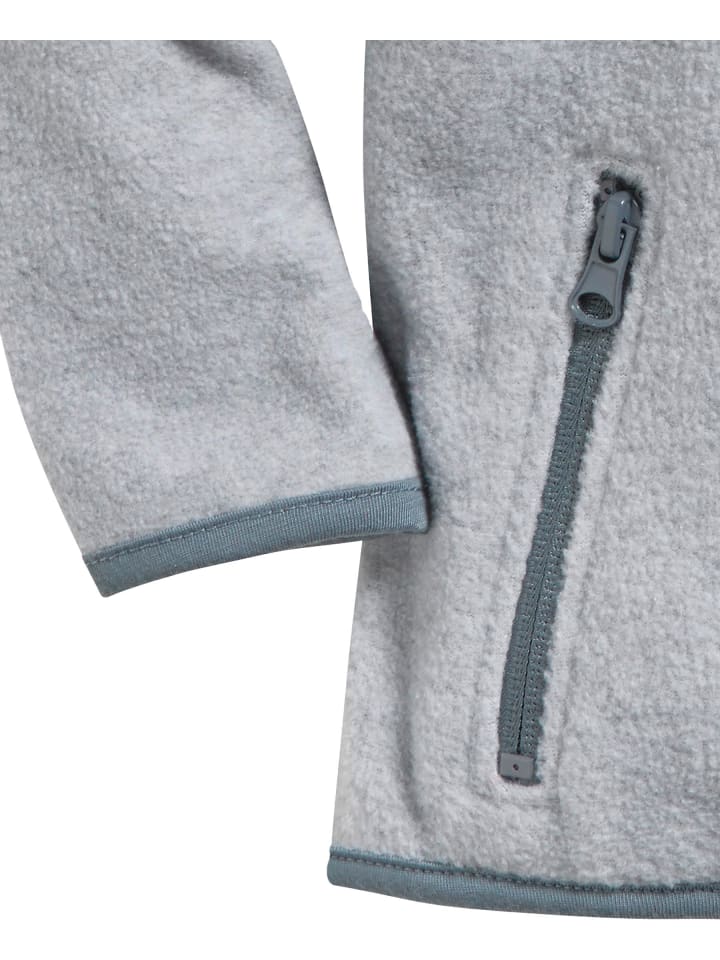 Playshoes Fleece-Jacke in Grau/Melange günstig kaufen