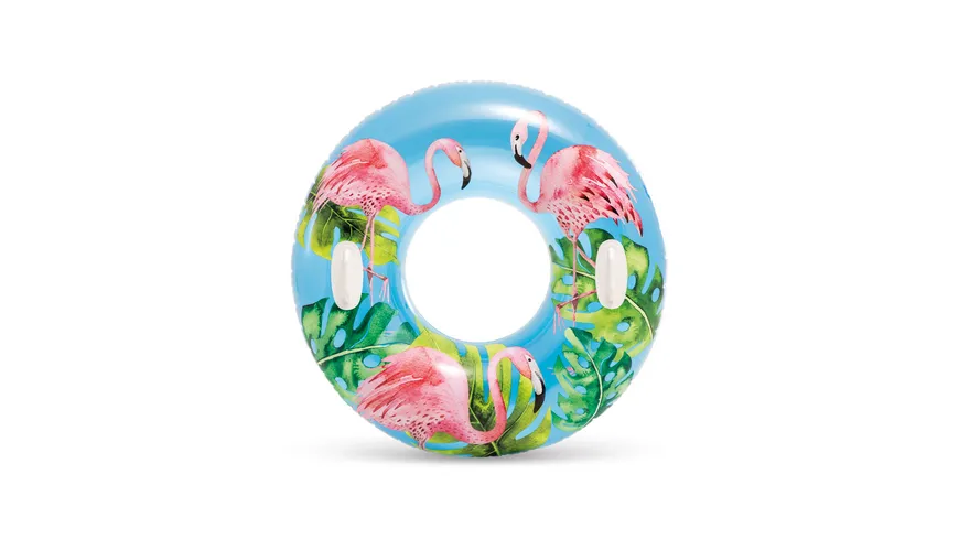 Intex - Schwimmring Transparent Tube 3 Motive 97cm