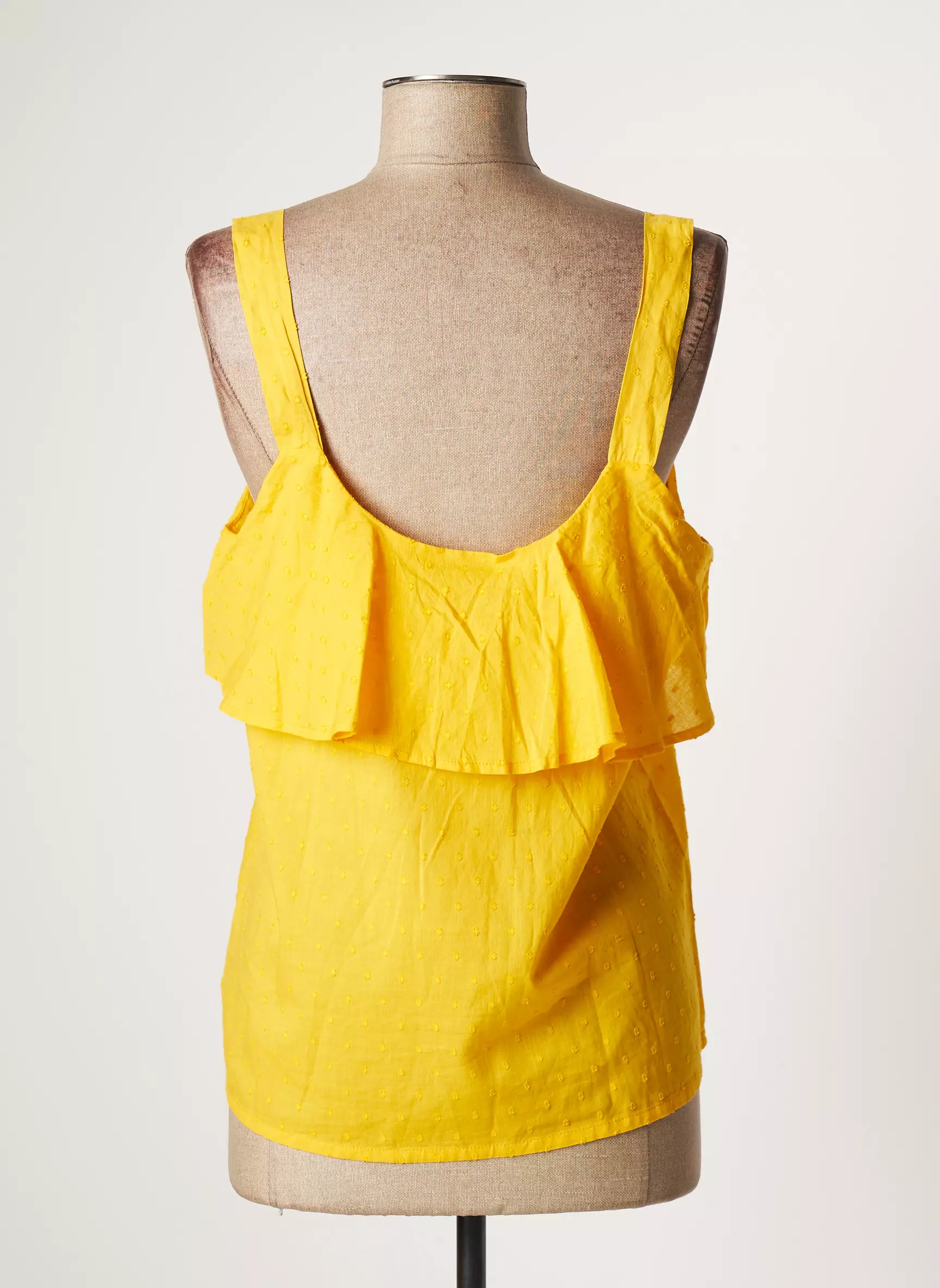 Ichi Debardeurs Femme couleur jaune