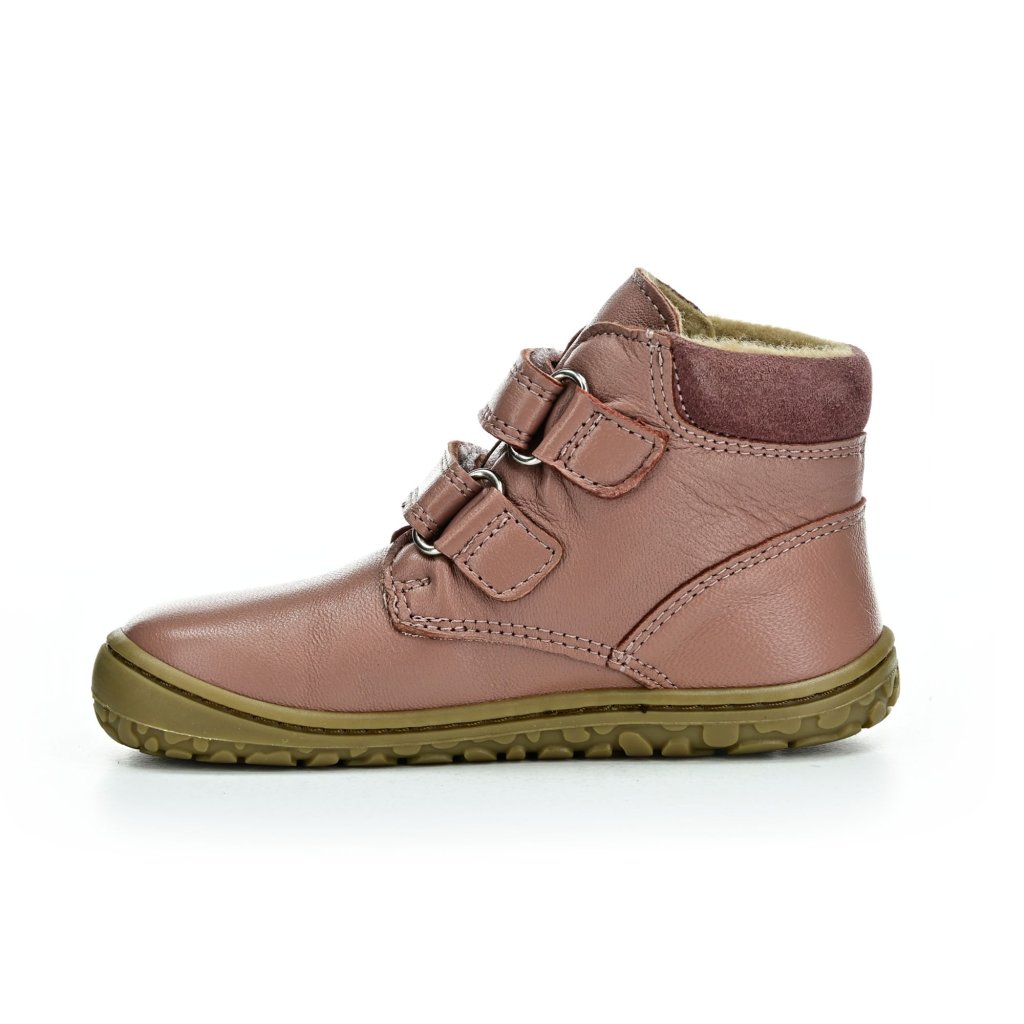 Lurchi Nino Nappa Rose Winterbarfußstiefeletten