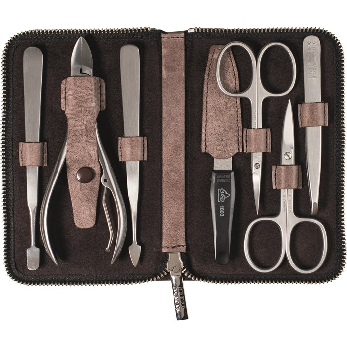 Reißverschluss-Etui, 7-tlg. Deep Desert