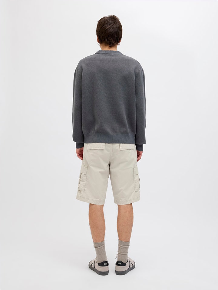 Jack & Jones Cargobermudas in Creme günstig kaufen