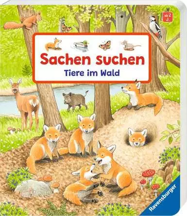 Sachen suchen: Tiere im Wald