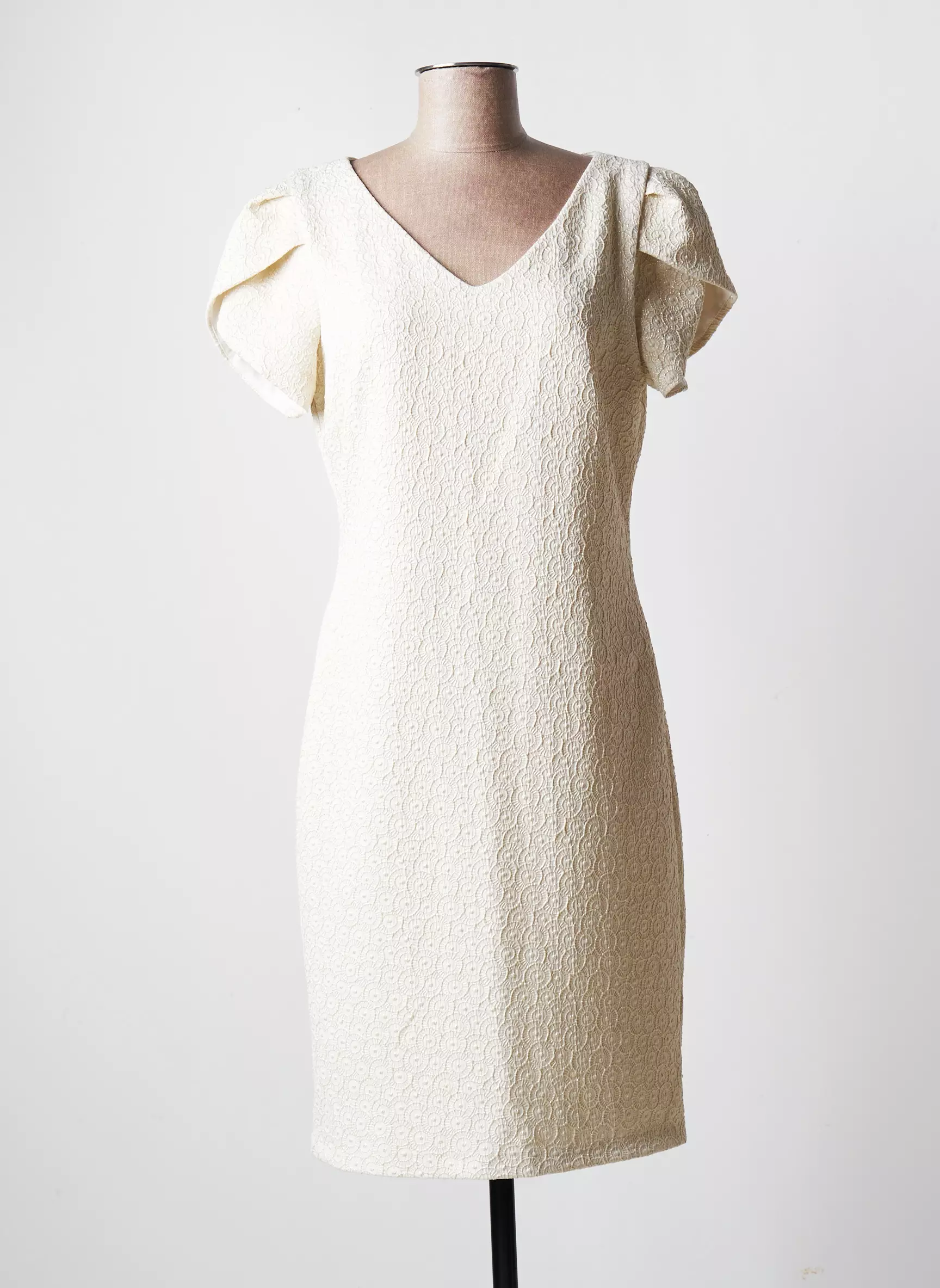 Frank Lyman Robes Mi Longues Femme couleur beige