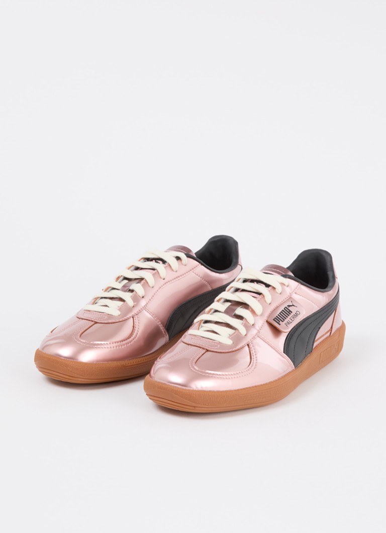 Teniși Puma Palermo cu finisaj metalic