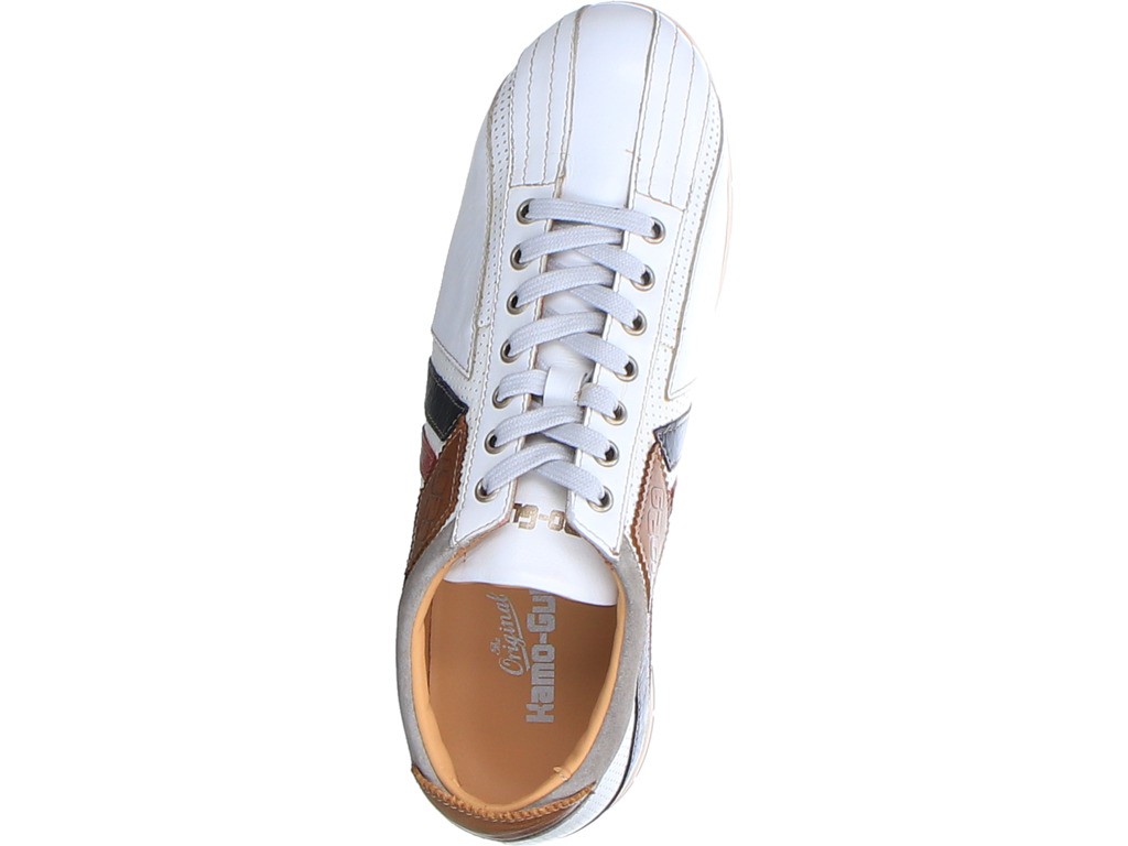KAMU GUSTO Freizeit Schnürer weiss Sneaker