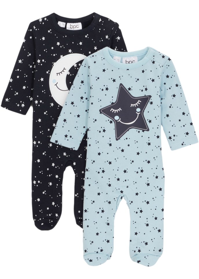 Baby Schlafstrampler (2er Pack)