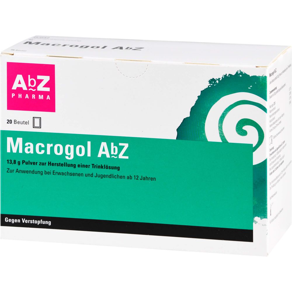 MACROGOL AbZ Plv.z.Her.e.Lsg.z.Einnehmen