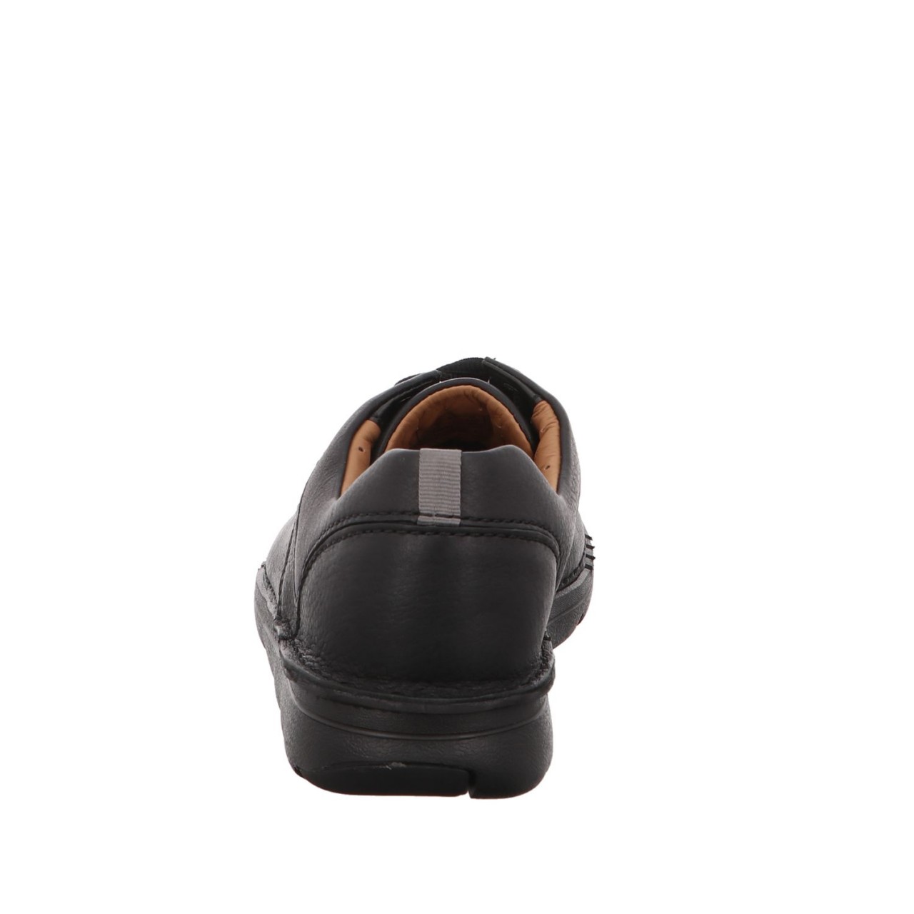 CLARKS Komfort Schnürer schwarz UNNATURE TIME