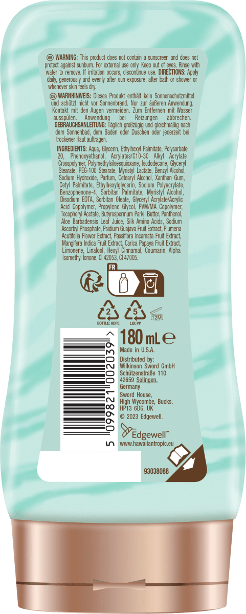 After Sun Lotion Hydrating, 180 ml
