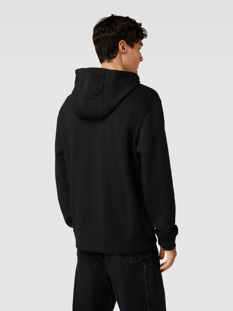 Hoodie mit Motiv-Print Modell 'Debras' in schwarz