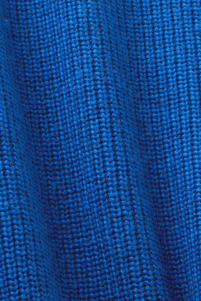 Rippstrickweste aus Wollmix