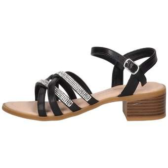 Claudia Ghizzani Sandale in schwarz
