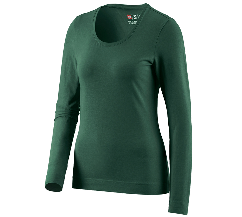 e.s. Longsleeve cotton stretch, Damen