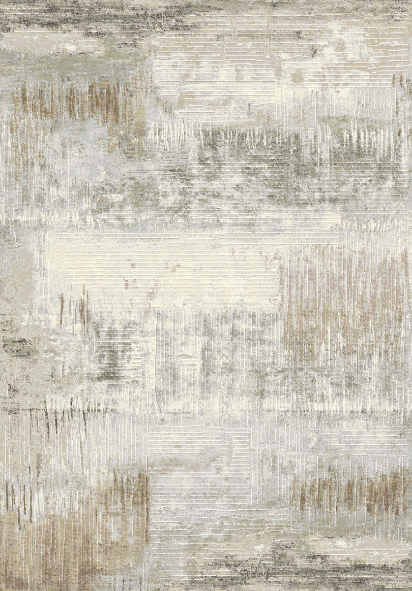 Webteppich Exellenza Creme-Beige-Braun 160 x 230 cm