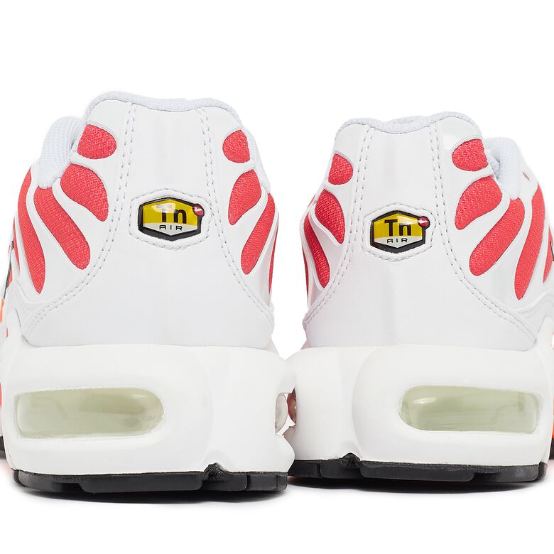 NIKE Wmns Air Max Plus white/white-ember glow-total orange
