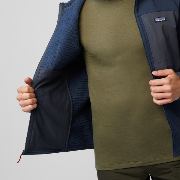 M' S R2 TECHFACE HOODY Herren - Fleecejacke
