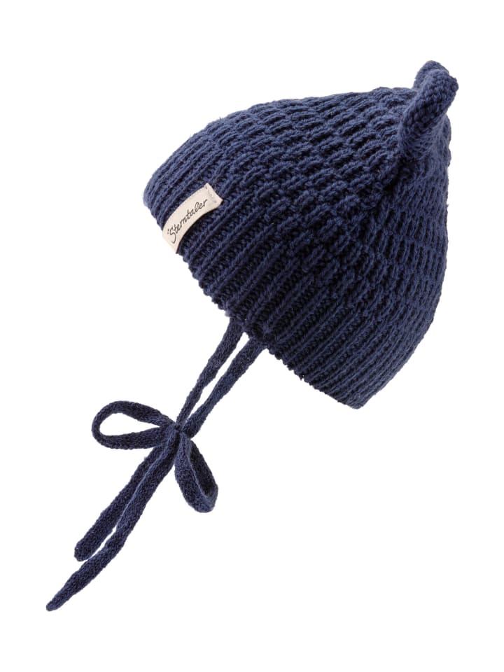 Sterntaler Strickmütze Ohren in marineblau günstig kaufen
