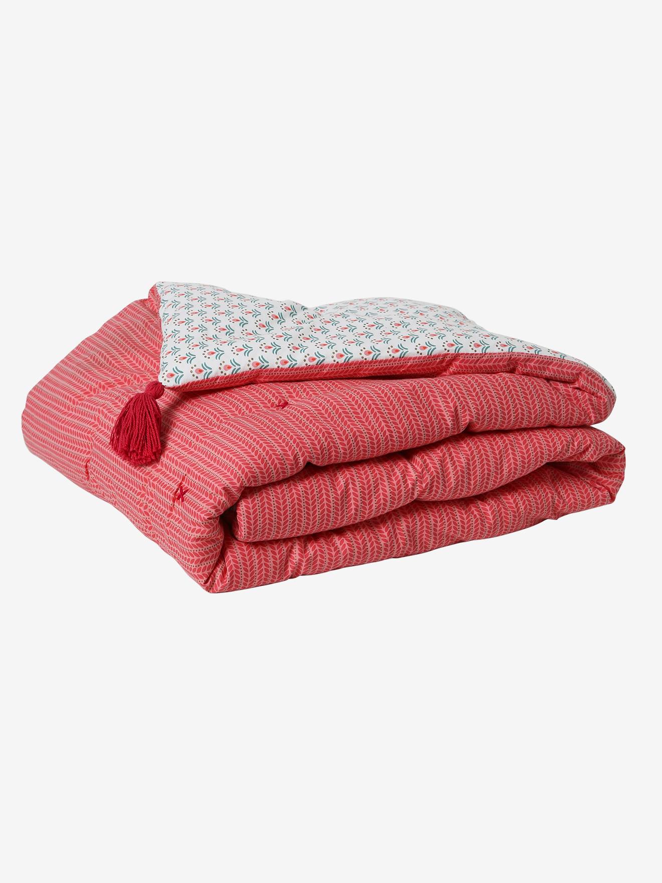 Couvre-lit EDEN INDIA rose / multicolore