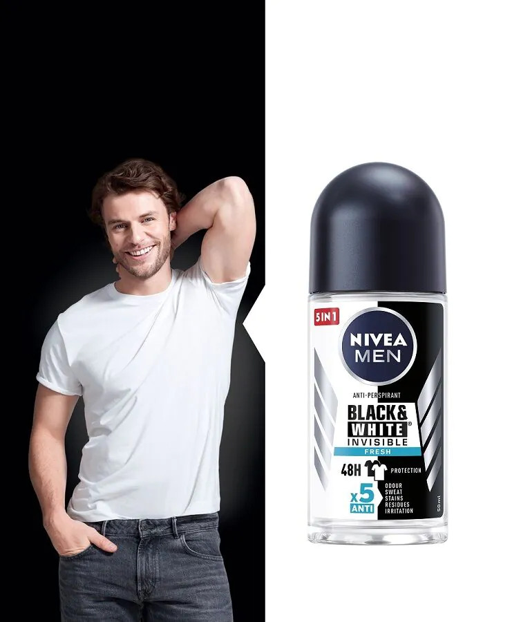 Nivea Deo Ap Roll-On Invisible Fresh
