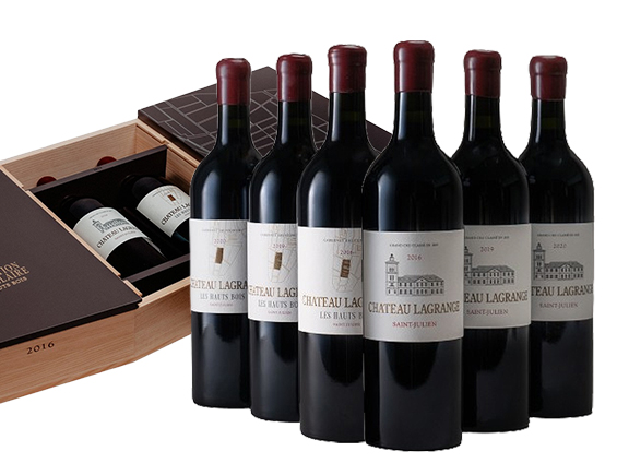 Château Lagrange : Coffret Collection Parcellaire Bordeaux Saint-Julien