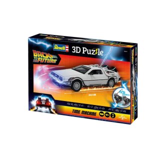Zurück in die Zukunft 3D Puzzle Time Machine