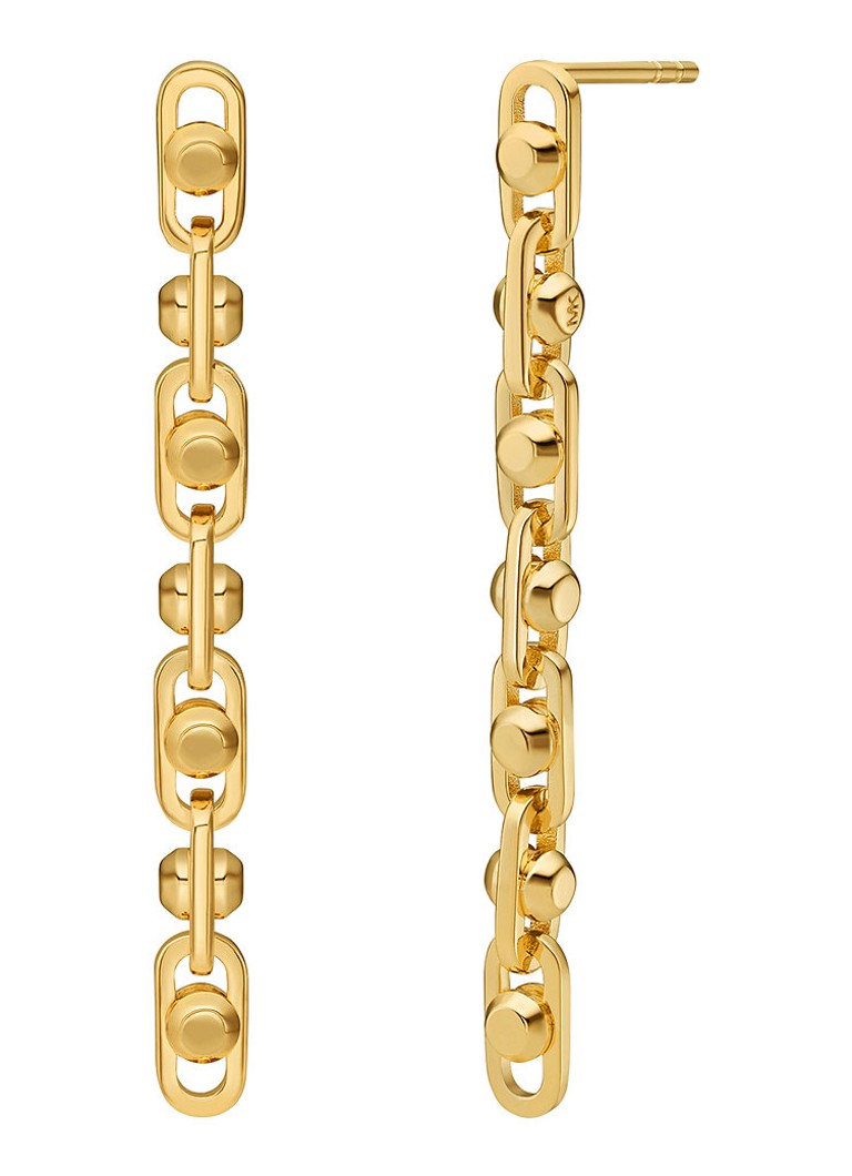 Επιχρυσωμένα σκουλαρίκια Michael Kors MKC171000710