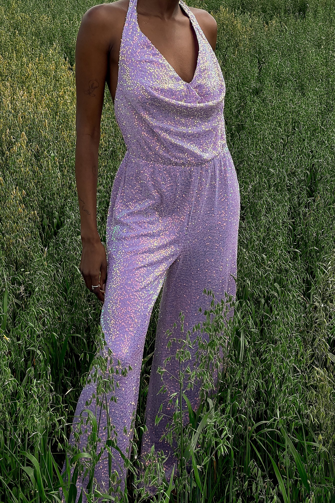 Jumpsuit mit Trägerdetail