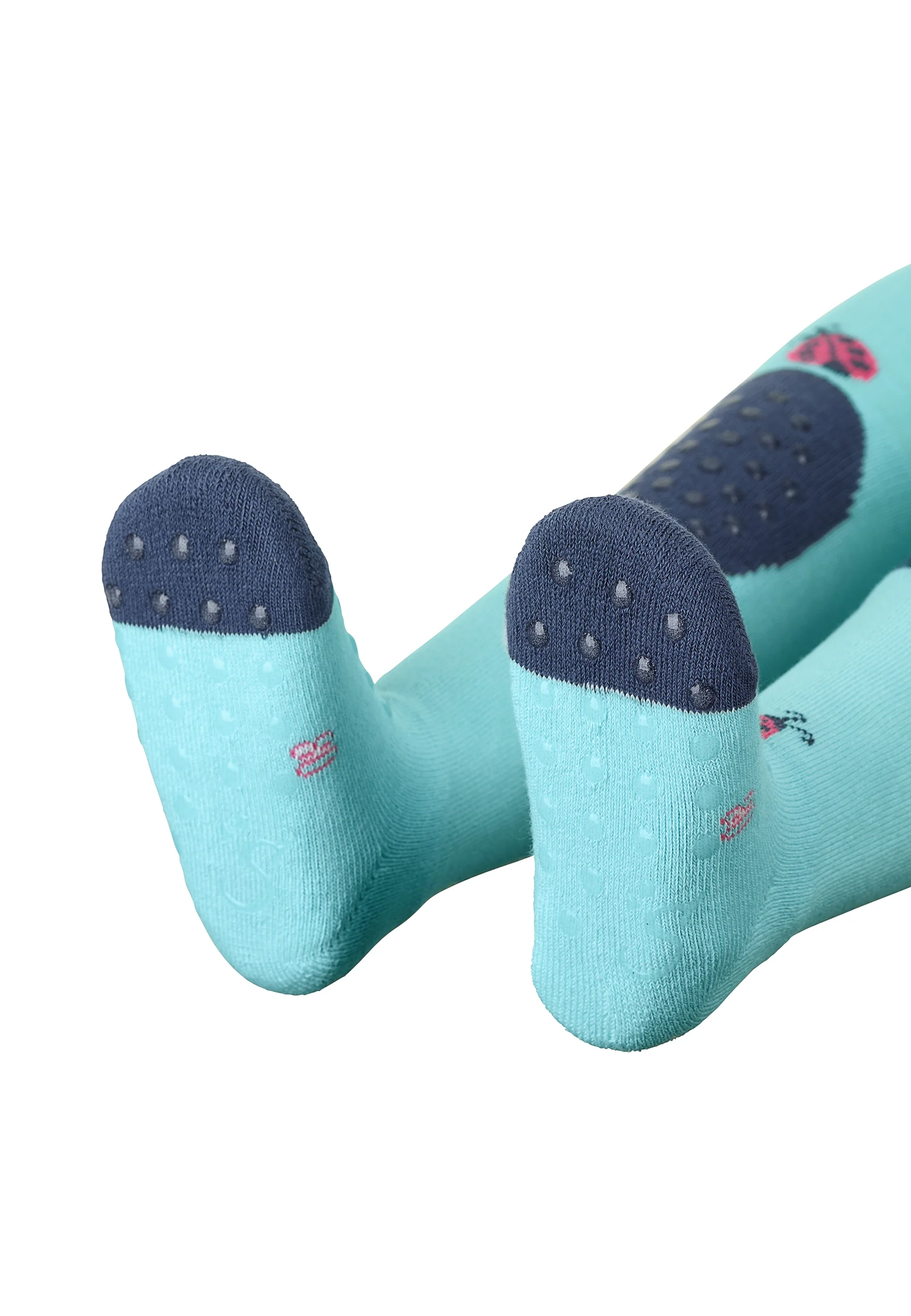 Krabbelstrumpfhose Sommer mit Motiv Regenbogen