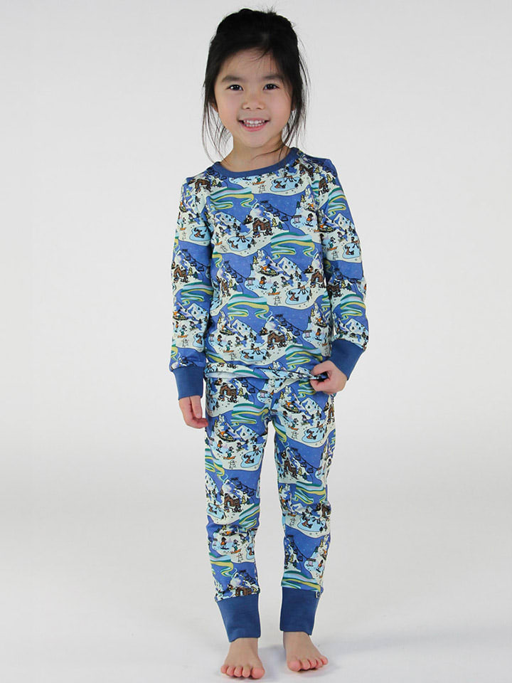 Småfolk Pyjama in Blau günstig kaufen