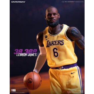 NBA Collection Real Masterpiece Actionfigur - Lebron James (Special Edition)