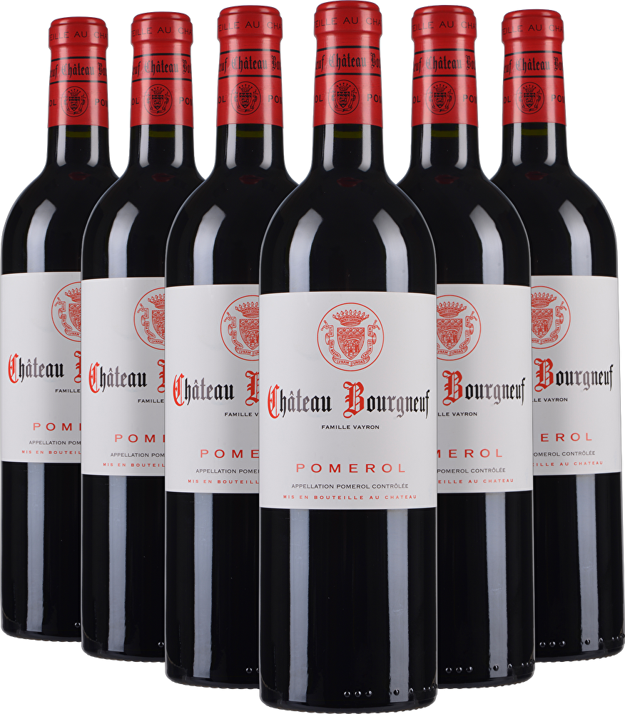 Château Bourgneuf 6 Flaschen Château Bourgneuf 2022 in Holzkiste