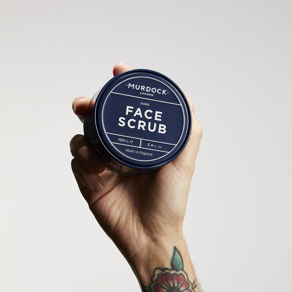 murdock barbers of london Face Scrub Exfoliant Pour le Visage