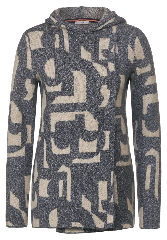CECIL Jacquard Cardigan