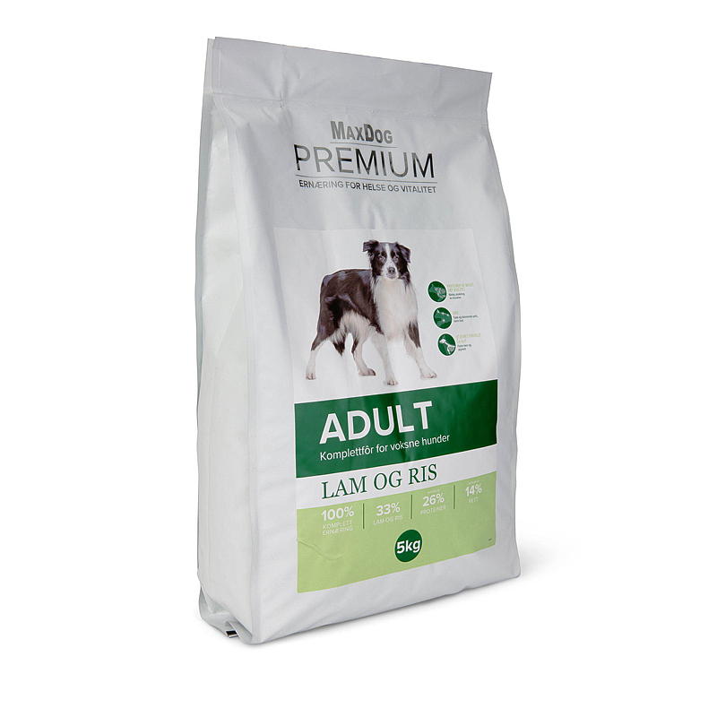 MaxDog Premium Lam Adult 5 kg Premium MaxDog